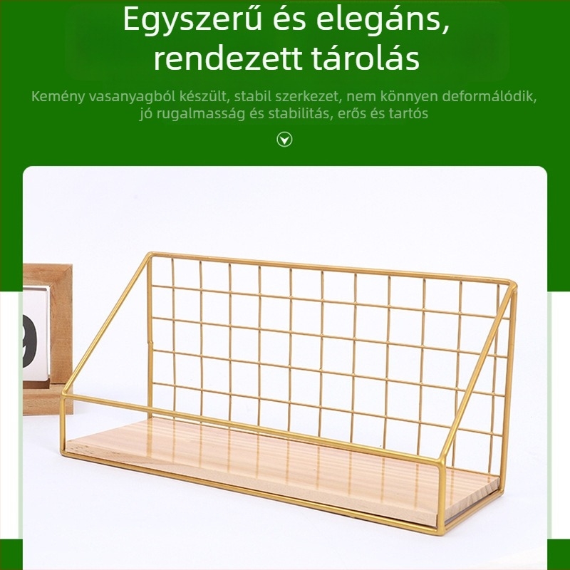 Fali fürdőszobai tárolópolc mosdóhoz