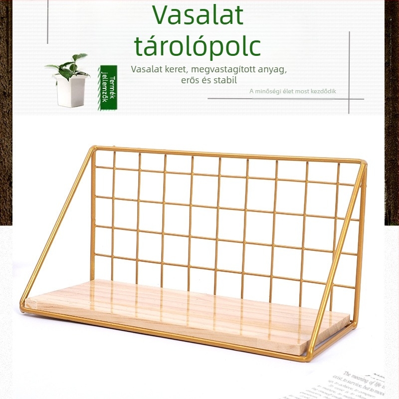 Fali fürdőszobai tárolópolc mosdóhoz
