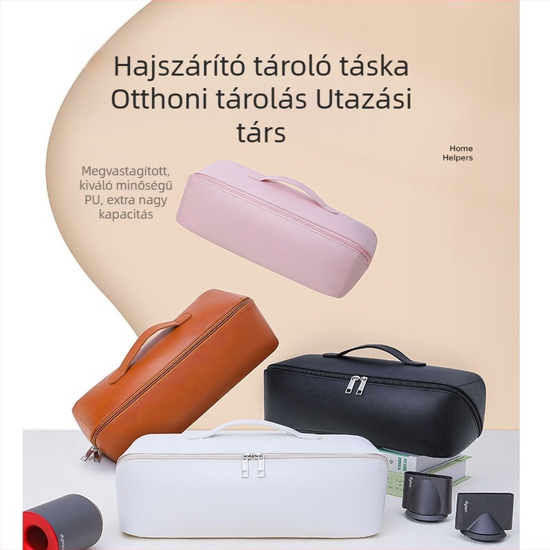 Dyson hajszárító tároló táska, göndörítő és hajvasaló rendező, kompakt utazótáska