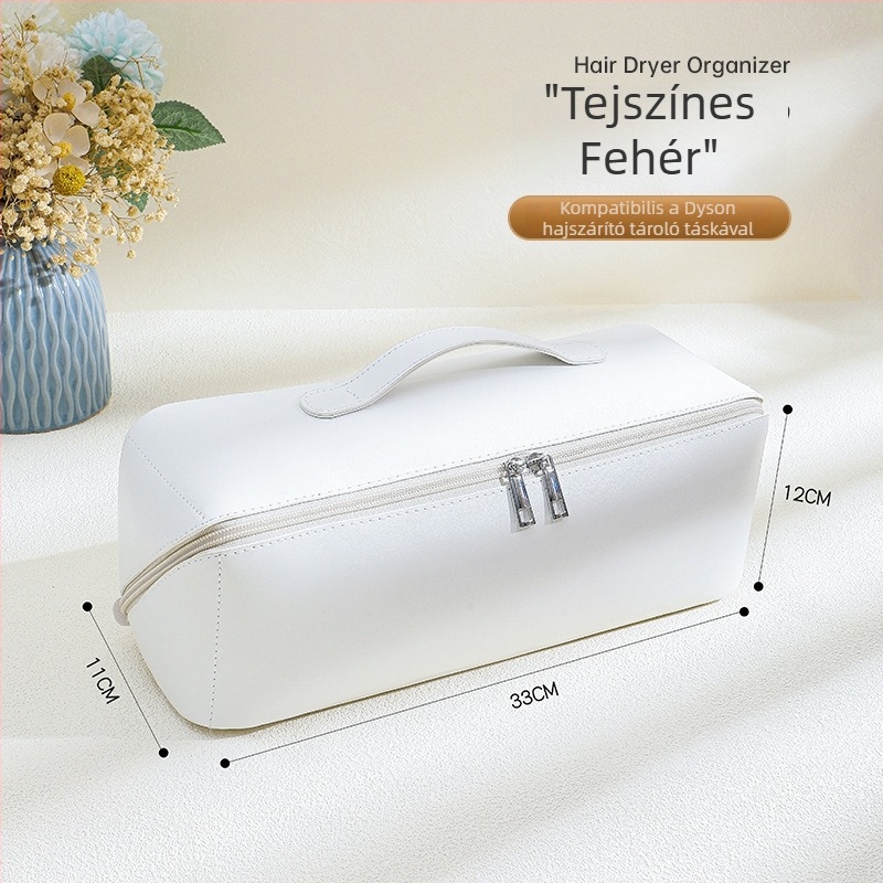 Dyson hajszárító tároló táska, göndörítő és hajvasaló rendező, kompakt utazótáska