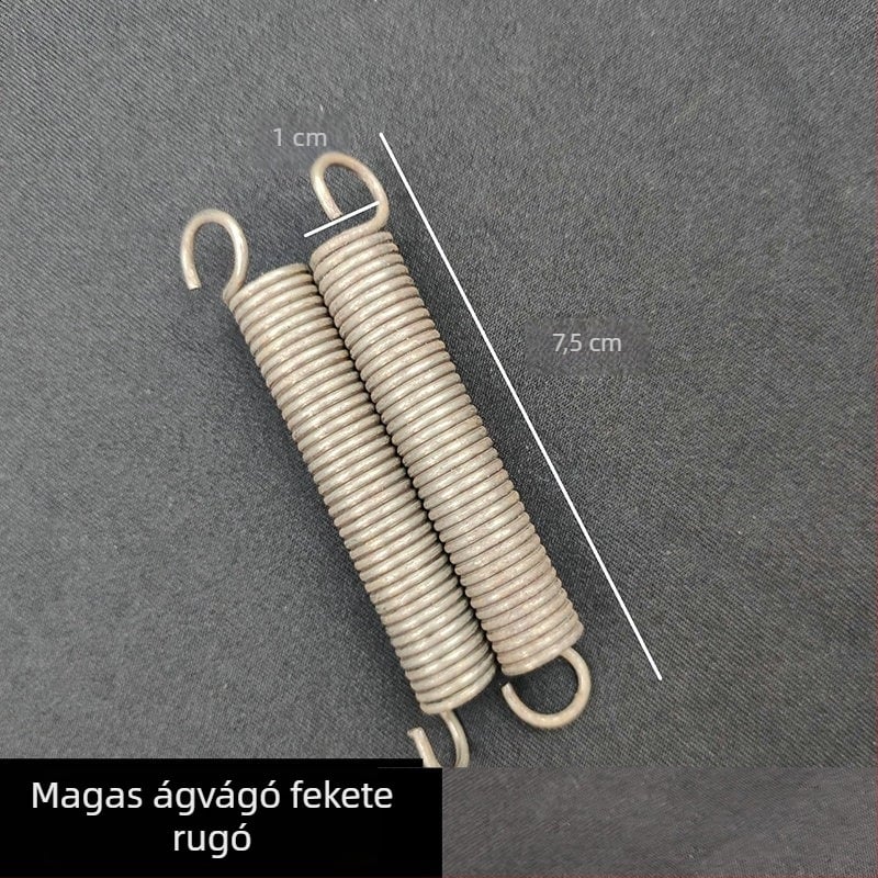 Vas rugók metszőollóhoz, V alakú rugók bal és jobb oldalhoz, rugóalkatrészek