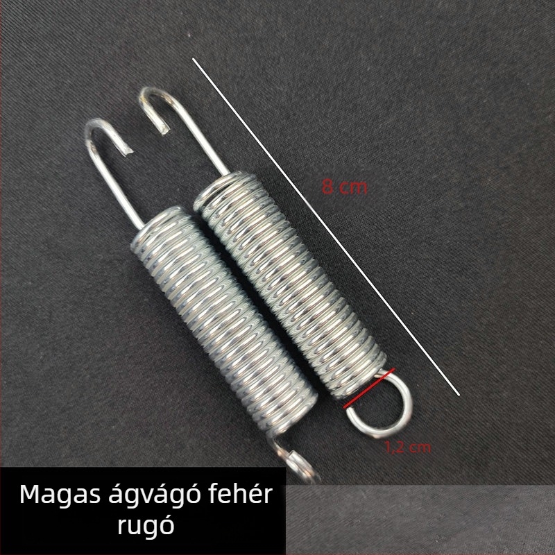 Vas rugók metszőollóhoz, V alakú rugók bal és jobb oldalhoz, rugóalkatrészek