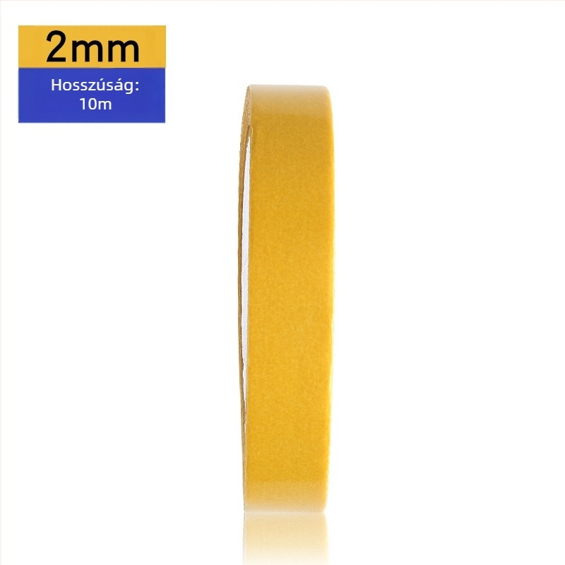 Yingchen textília alapú, kétoldalas illesztőszalag szőnyegekhez és padlókhoz, átlátszó, vízálló és hőálló, 10 m hosszú, 1 mm vastag, 2–5 cm széles