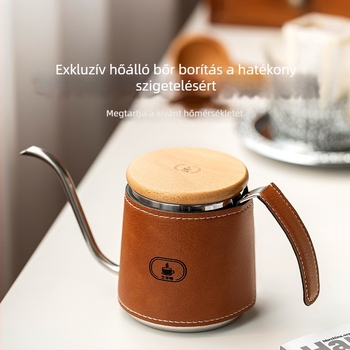 Kézzel készített kávés készlet ajándékdobozban: pour-over kancsó és kávéscsésze