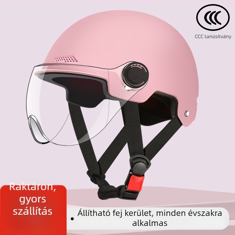 Sisak elektromos járművekhez, új nemzeti szabvány szerint, universalis férfiak és nők számára, napvédő lencsékkel, négy évszakos használatra