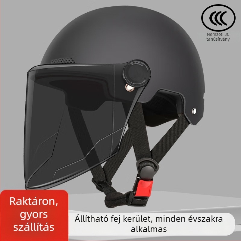 Sisak elektromos járművekhez, új nemzeti szabvány szerint, universalis férfiak és nők számára, napvédő lencsékkel, négy évszakos használatra