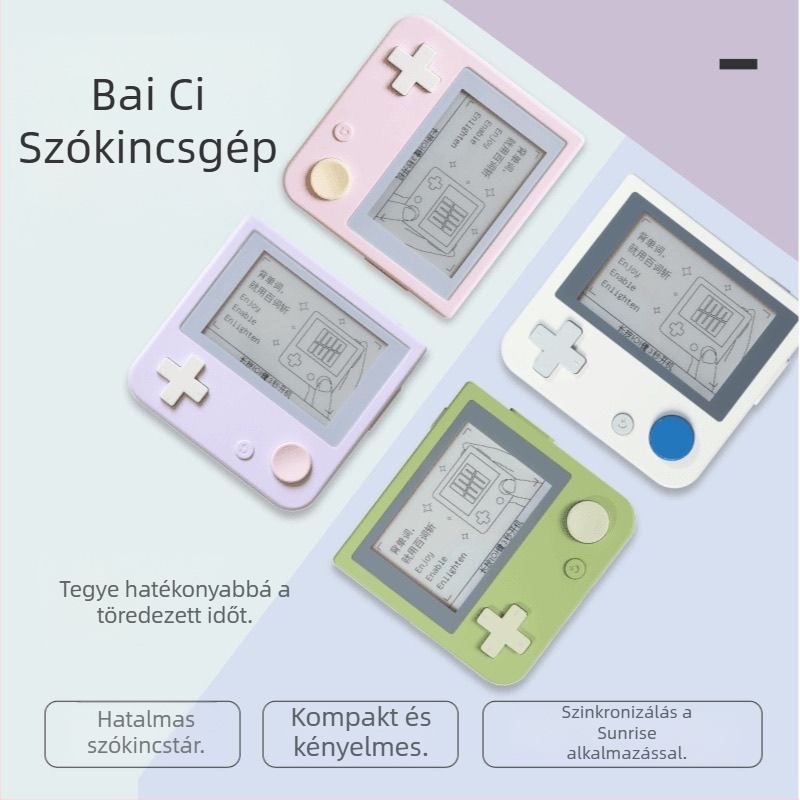 Angol szókincs tanulóeszköz védőtokkal általános- és középiskolások számára, nagy szókincs