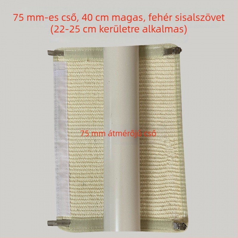 Macskafa mászótorony és fekhellyel – DIY anyagokkal vízvezeték felújításához, erkélyre, PVC lefolyócső és gázvezeték