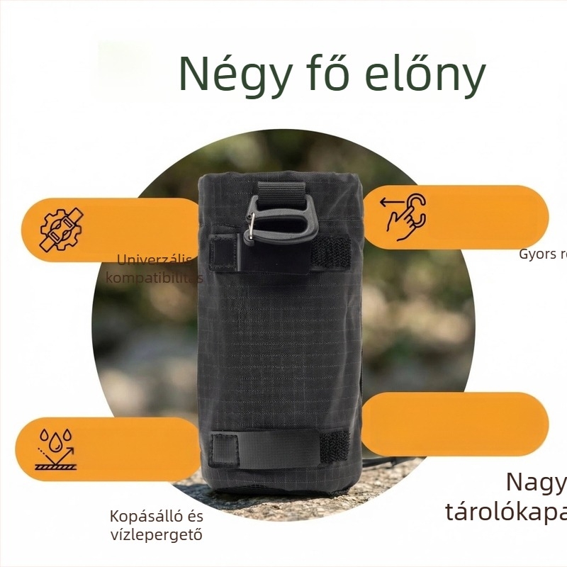 2026 Kültéri hátizsák kiegészítő vállpánttal, telefon- és vízpalack-zsebbel, bővíthető tároló táska túrázáshoz