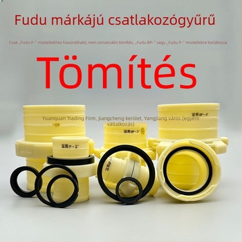 Mezőgazdasági gyorskapcsoló tömítőgyűrű vízcsövekhez, eredeti Fudu, méretek 2 hüvelyk, 2,5 hüvelyk és 3 hüvelyk