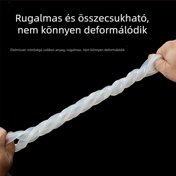 Univerzális szilikon tömítőgyűrű elektromos nyomásfőzőkhöz, kompatibilis 5L–6L