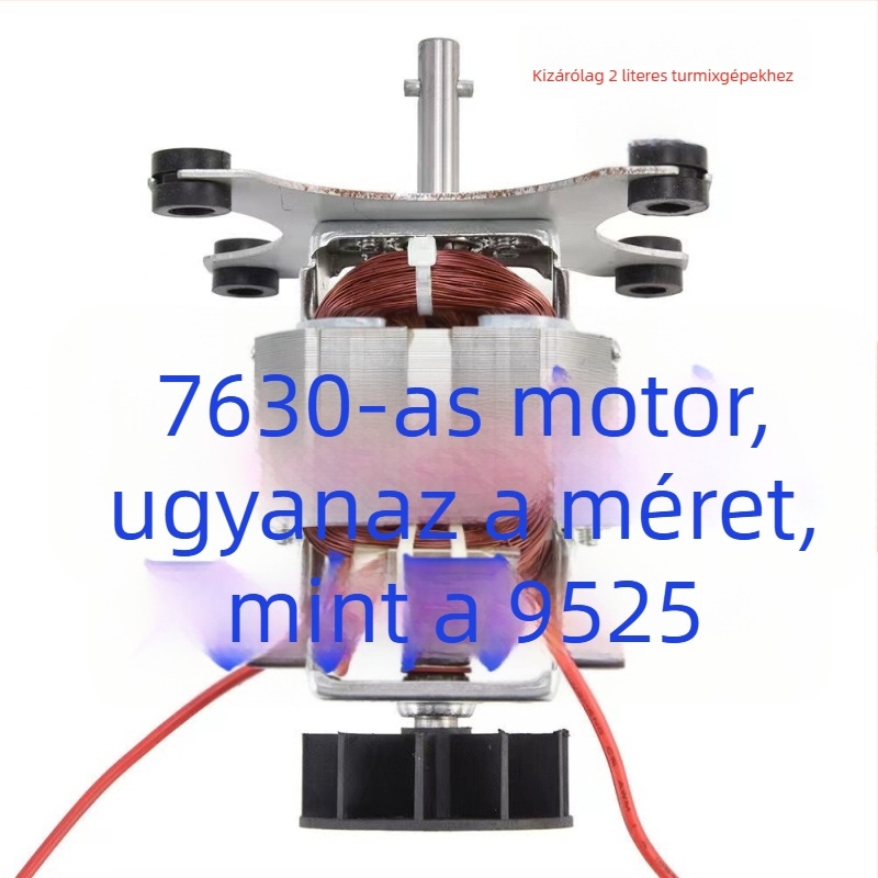 2 L-es erőteljes blendermotor tiszta réz tekercseléssel, modell 9525, universalizált kiegészítők 7630