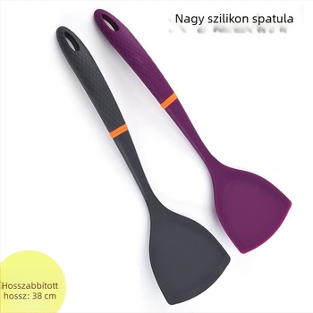 Nagy méretű szilikon konyhai spatula integrált fogantyúval