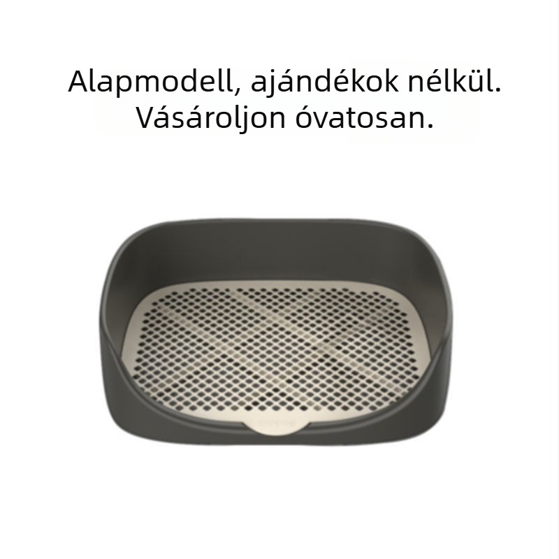 Automatikus öblítésű kutya WC, kis- és nagy testű kutyáknak, műanyag tál, Star Jade