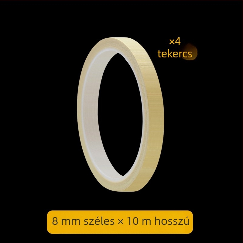 Hőálló, texturált papíralapú maszkolószalag, ultra vékony 1 mm, autófestéshez és körömdesignhoz, varratok láthatatlan fedése