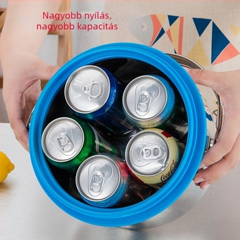 A524 Nagy kapacitású 304 rozsdamentes acél szigetelt ebédes doboz, hordozható, kétszintes