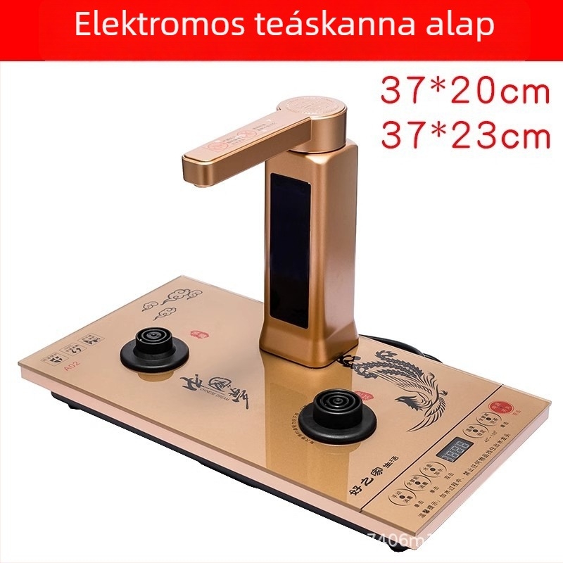 20×37 cm elektromos teafőző, egység a teásasztalhoz, beépített vízforralóval, kompatibilis a Xuan Yi Liangyuan teásasztallal