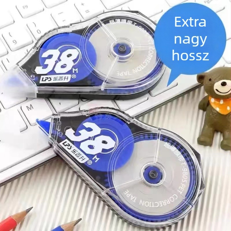 LePasheng 9925 korrigáló szalag, nagy kapacitású, 60 m hosszú, strapabíró iroda és iskola használatra