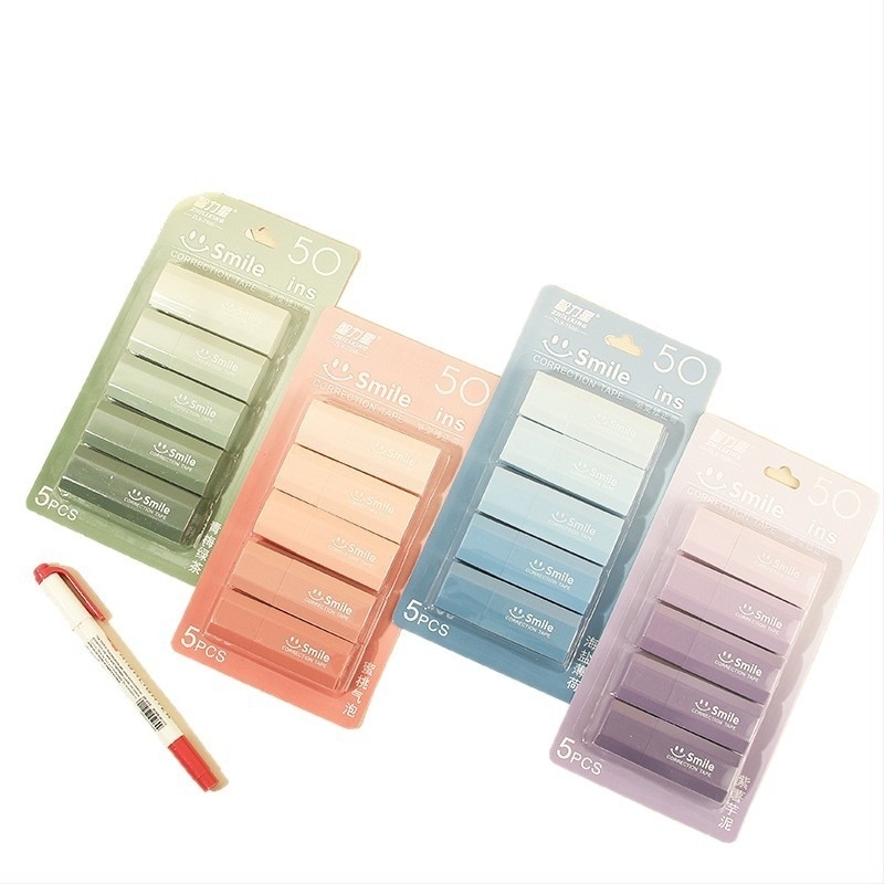 Gradient színű korrekciós szalag diákoknak, elegáns és csendes irodai kellék