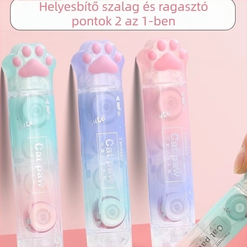 Dot Glue kétfunkciós korrektor szalag, gradient dizájn, nagy kapacitás, csendes működés, diákoknak