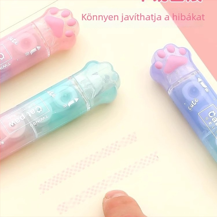 Dot Glue kétfunkciós korrektor szalag, gradient dizájn, nagy kapacitás, csendes működés, diákoknak