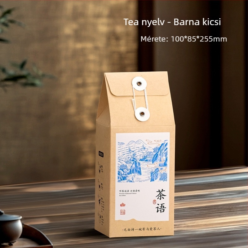 150 g-os doboz szálas tea fehér, fekete és Pu-erh tea