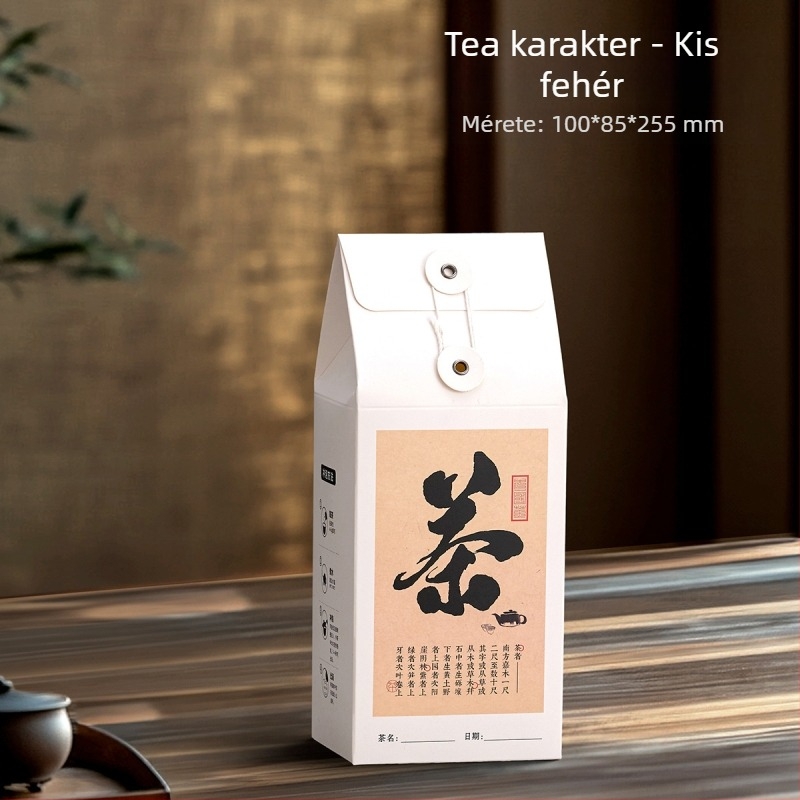 150 g-os doboz szálas tea fehér, fekete és Pu-erh tea