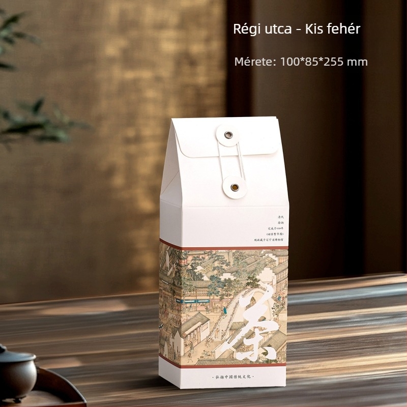 150 g-os doboz szálas tea fehér, fekete és Pu-erh tea