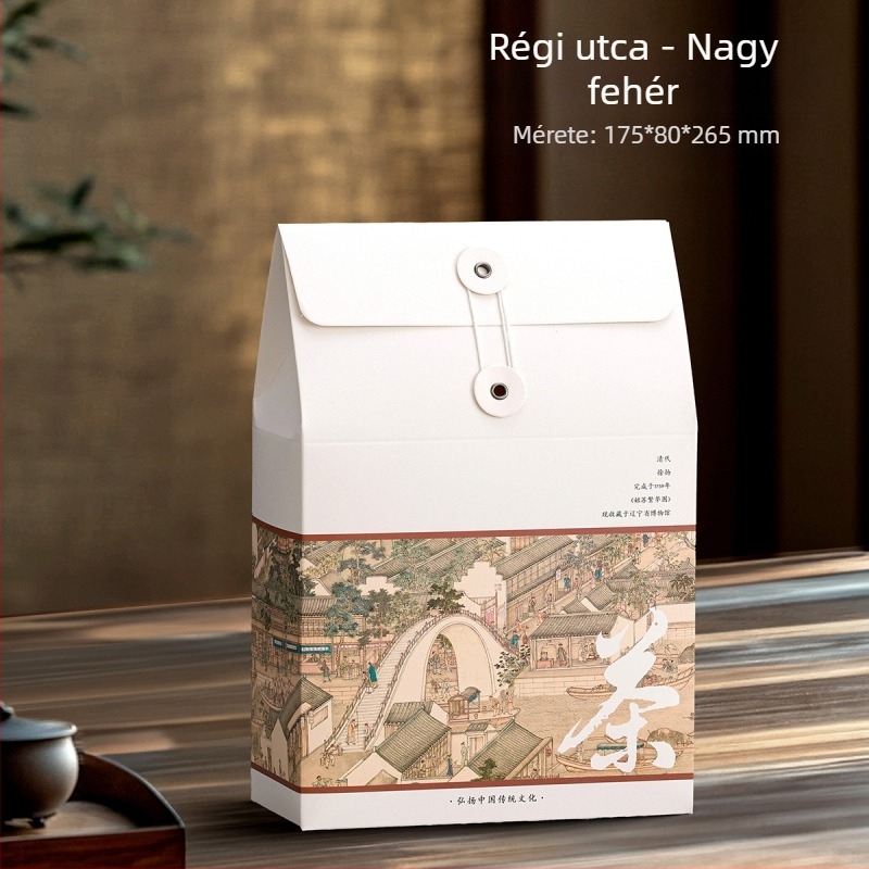 150 g-os doboz szálas tea fehér, fekete és Pu-erh tea