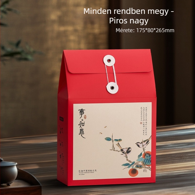 150 g-os doboz szálas tea fehér, fekete és Pu-erh tea