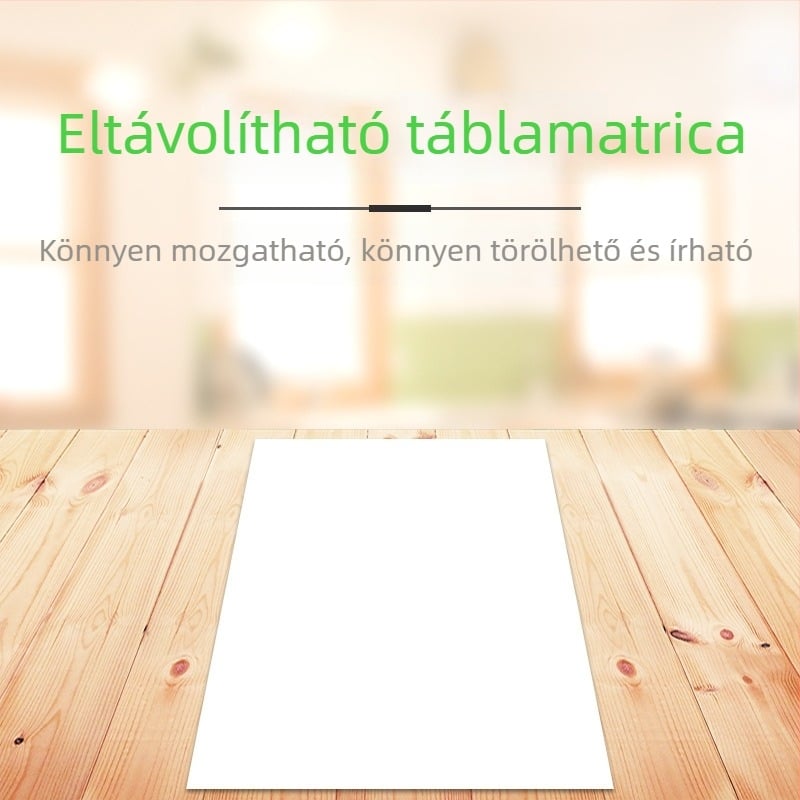 PET puha fehér tábla – írható és eltávolítható száraz-írható felület otthonra, iskolába és irodába