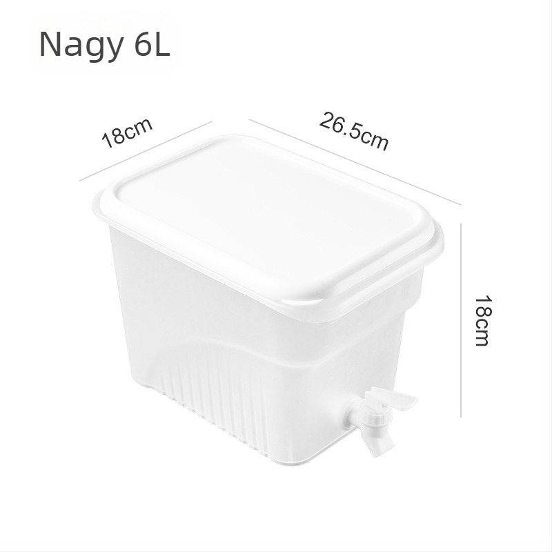 Nagykapacitású hidegvíz-adagoló csappal, citromos gyümölcsitalokhoz