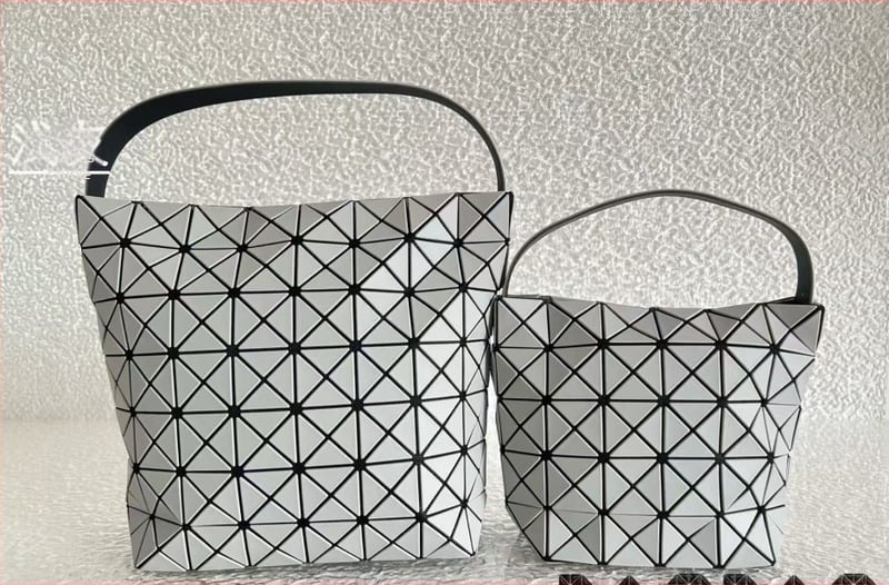 BAOBAO 2025 nyár Geometriai quiltelt táska hobó formákkal Crescent, Baguette és Bucket, szín zöldségkék