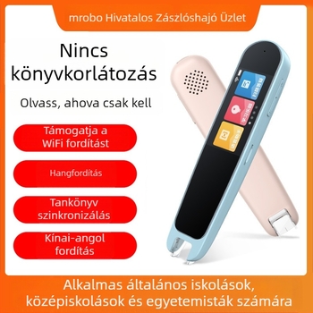 Angol olvasó toll és szótár toll gyerekeknek — többfunkciós fordító toll, intelligens univerzális tanuló eszköz