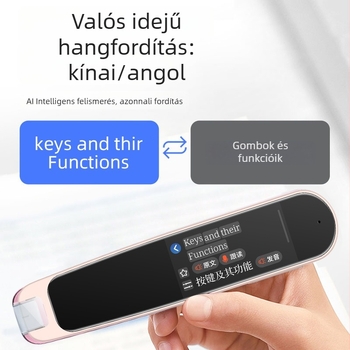 Angol olvasó toll és szótár toll gyerekeknek — többfunkciós fordító toll, intelligens univerzális tanuló eszköz
