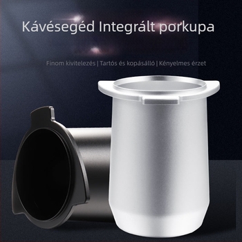 Platinum Rich 8-as sorozat kávé kiegészítők: Aroma pohár, Alumínium ötvözetű kávé adagoló, 54 mm rozsdamentes acél adagoló pohár