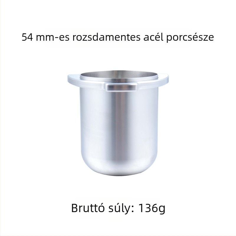 Platinum Rich 8-as sorozat kávé kiegészítők: Aroma pohár, Alumínium ötvözetű kávé adagoló, 54 mm rozsdamentes acél adagoló pohár