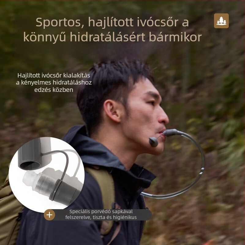 Mu Gaodi kültéri kerékpár- és túrahátizsák TPU összecsukható víztartállyal 2L/3L