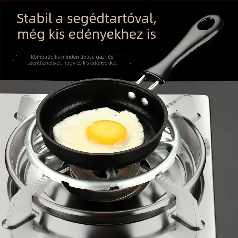 Maifan kő tojás sütőserpenyő, kis tapadásmentes lapos serpenyő otthoni használatra