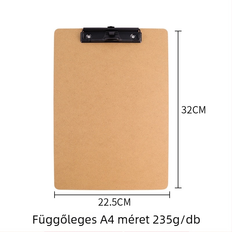 Chuntian A4 rostos író tábla erős csíptetővel, irattartóval és clipboard-pel – A3 8K skicc tábla