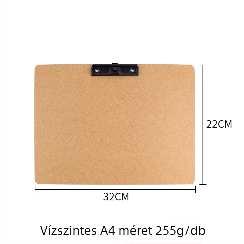 Chuntian A4 rostos író tábla erős csíptetővel, irattartóval és clipboard-pel – A3 8K skicc tábla