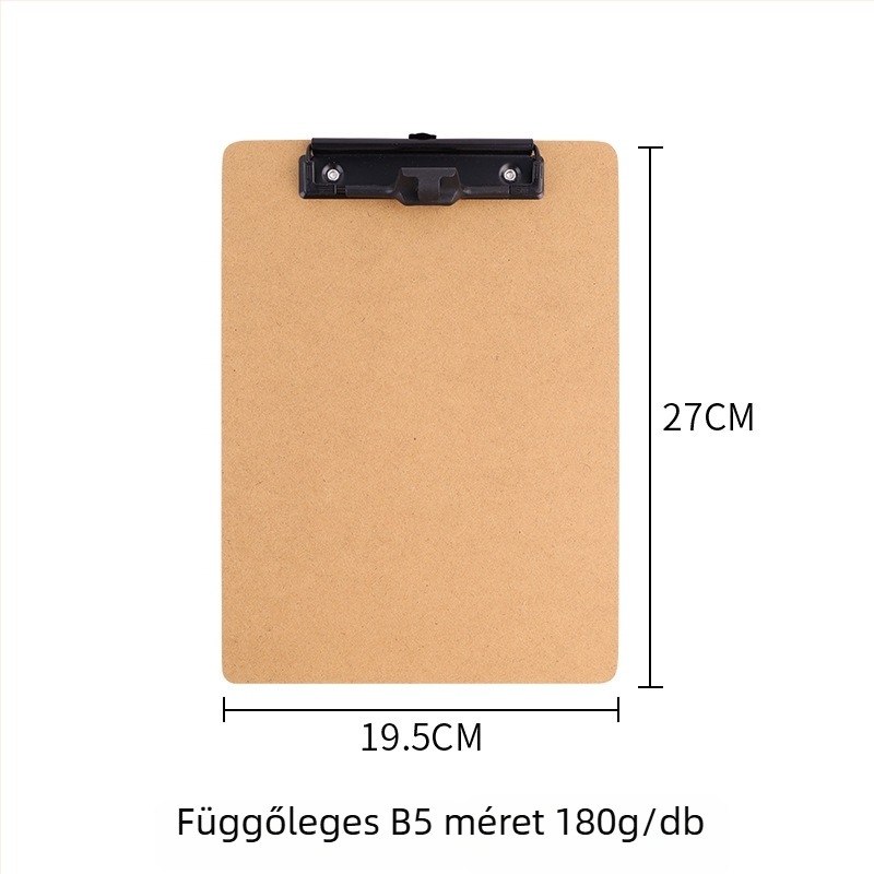 Chuntian A4 rostos író tábla erős csíptetővel, irattartóval és clipboard-pel – A3 8K skicc tábla