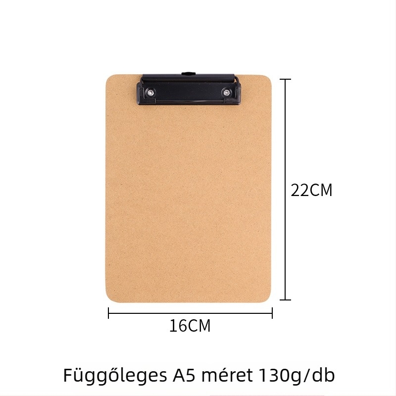 Chuntian A4 rostos író tábla erős csíptetővel, irattartóval és clipboard-pel – A3 8K skicc tábla