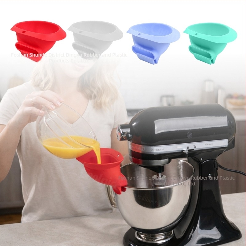 Folyadéktölcsér KitchenAid keverőhöz – Sütéshez való kiegészítő, szivárgásmentes, hőálló