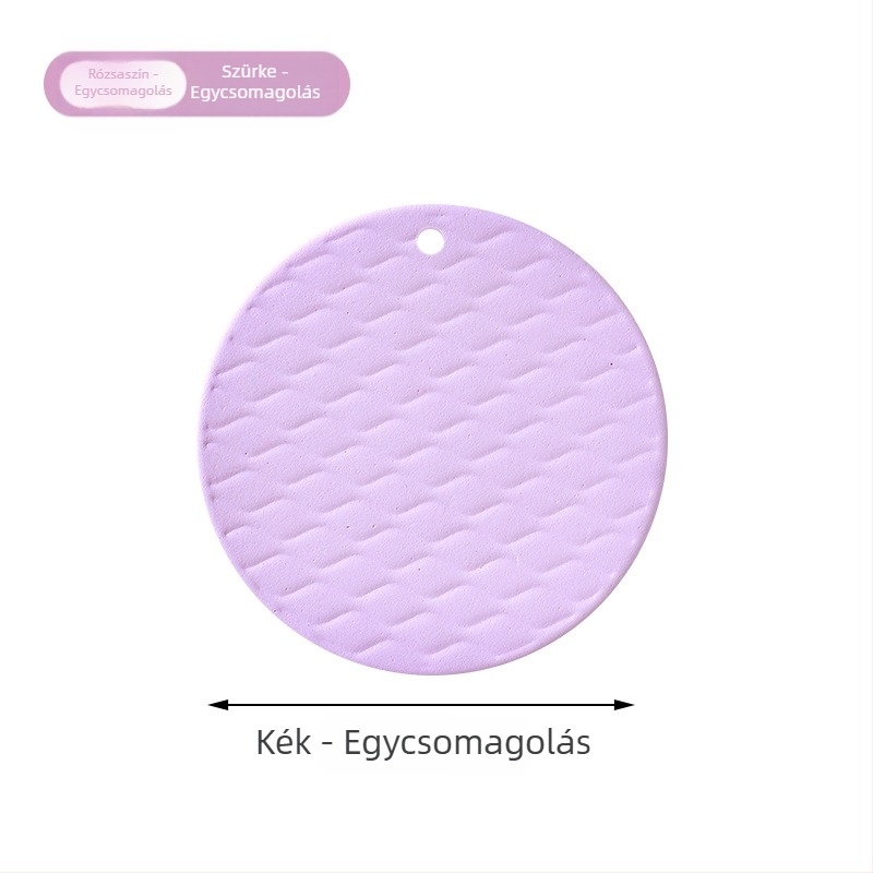 Kerek EVA hőszigetelő pad levesekhez és forró edényekhez, égésgátló, vízálló, zajcsökkentő, modern minimalista stílus