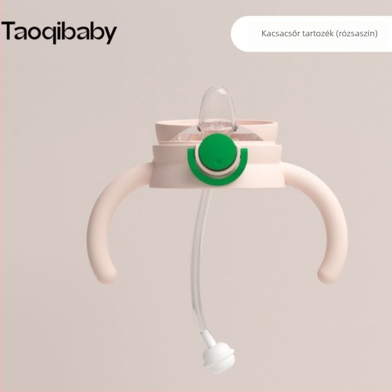 Taoqibaby szilikon V-formájú szívócső kiegészítő termoszbögréhez – szivárgásmentes, fulladás elleni védelem