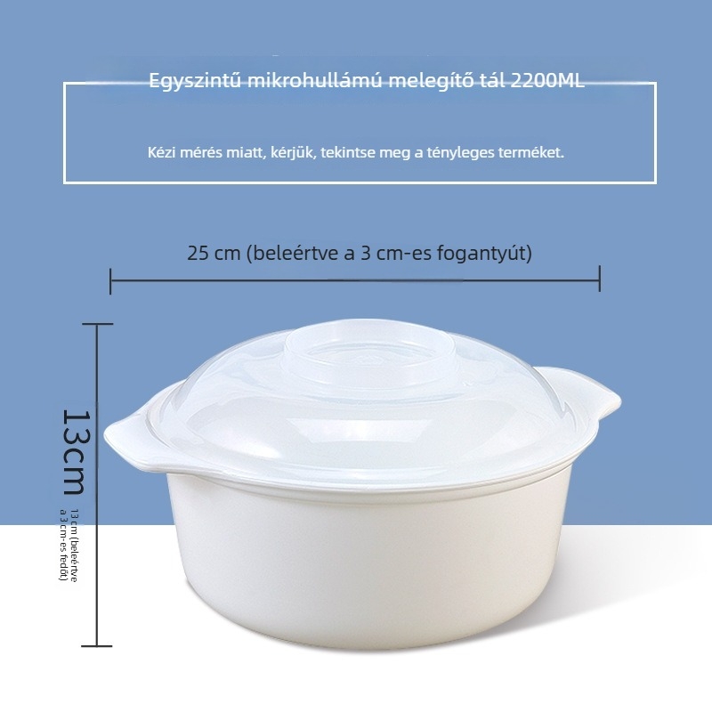 Camellia Mikrohullámú sütő párolóedény melegítő tálcával
