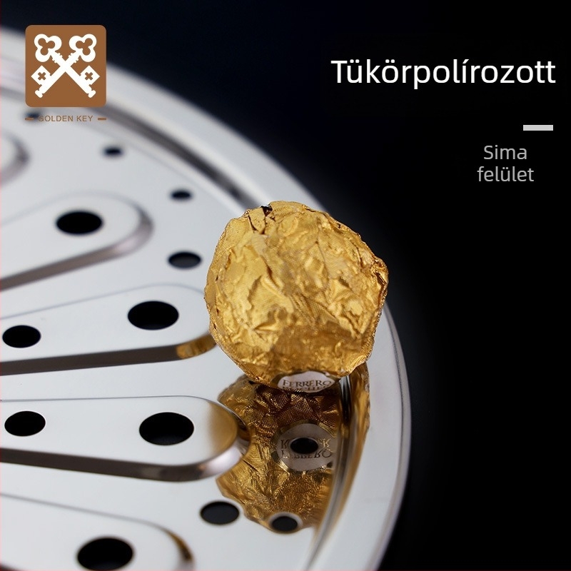 304 rozsdamentes acél gőzölő rács háztartási használatra — gőzölő tálca és wokhoz való rács vastag lemezzel