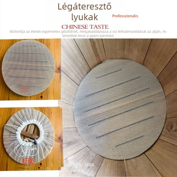 Élelmiszer-minőségű nejlon pároló kendő és tálca, tapadásmentes