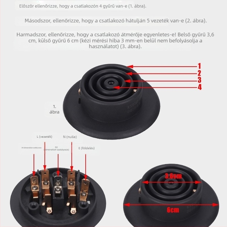 Univerzális elektromos vízforraló tartozék teabár gépekhez — modellek JH805, T906/7, B03, 15820
